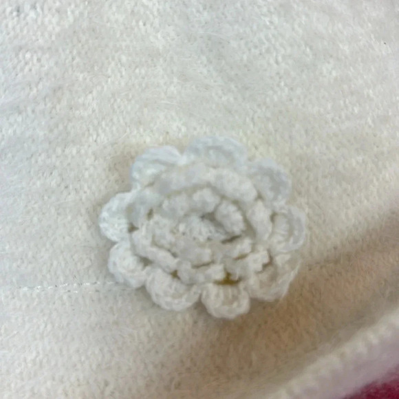 Angora/cotton women's  fedora hat - Picture 3 of 4